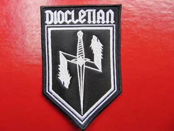 DIOCLETIAN…  Embroidered Patch (death black)   New Zealand  4013