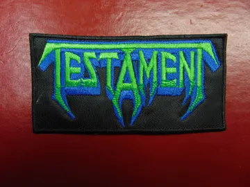 TESTAMENT…   Embroidered Patch   (Thrash Metal)   U.S.A   3240