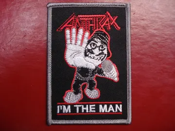 ANTHRAX   Embroidered Patch  (thrash metal)   U.S.A   125