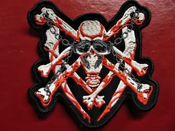MEGADETH…  Embroidered Patch  (thrash metal)    U.S.A   550