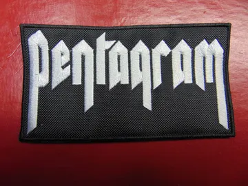 PENTAGRAM…  Embroidered Patch  (doom metal)   U.S.A   2339