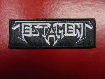 TESTAMENT  Embroidered Patch  (thrash metal)  U.S.A   3243