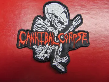 CANNIBAL CORPSE…  Embroidered Patch  (death metal)  U.S.A   3262