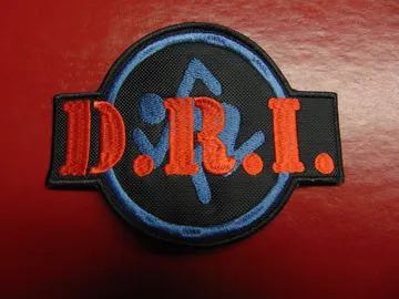 D.R.I.  Embroidered Patch …(crossover)   U.S.A   3925
