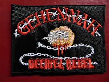 GEHENNAH…   Embroidered Patch   (black thrash)   Sweden    1142