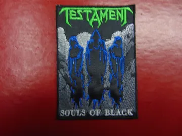 TESTAMENT…   Embroidered Patch   (Thrash Metal)   U.S.A   3248