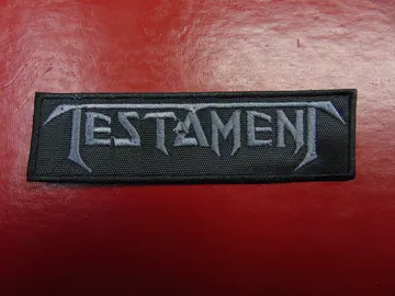 TESTAMENT…   Embroidered Patch   (Thrash Metal)   U.S.A   631