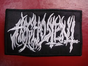 ARGHOSLENT…  Embroidered Patch  (death black)    U.S.A   2366