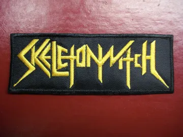 SKELETONWITCH…   Embroidered Patch   (Black Thrash)   U.S.A   2387