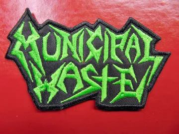 MUNICIPAL WASTE   Embroidered Patch   (thrash metal)    U.S.A   030