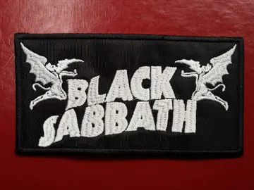 BLACK SABBATH…   Embroidered Patch   (Heavy Metal)   U.K   2778