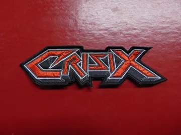 CRISIX  Embroidered Patch  (thrash metal)  Spain   4155