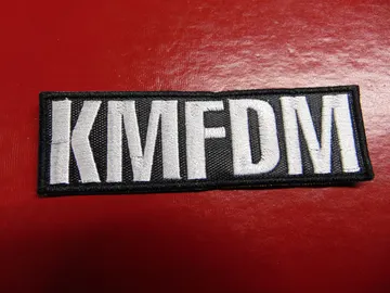KMFDM…  Embroidered patch  (industrial electro)    Germany   1036