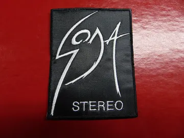SODA STEREO  Embroidered patch  (rock en tu idioma) Argentina   1646