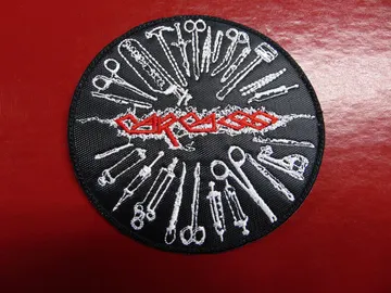 CARCASS  Embroidered patch  (death grind)   562