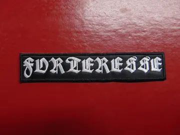 FORTERESSE…   Embroidered Patch   (Atmospheric Black)   Canada   4135
