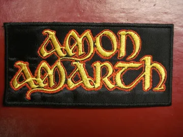 AMON AMARTH…  Embroidered Patch  (viking metal)   Sweden   3548