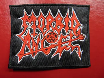 MORBID ANGEL…  Embroidered Patch  (death metal)  U.S.A   2501