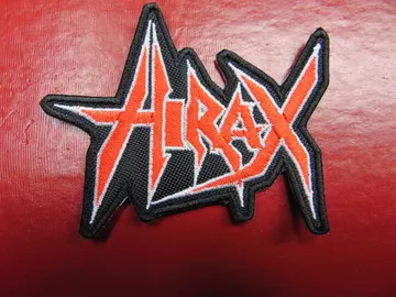 HIRAX…  Embroidered Patch  (thrash metal)   U.S.A   1680