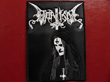 BAPTISM…  Embroidered Patch  (black metal)   Finland   1197