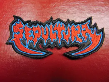 SEPULTURA…  Embroidered Patch  (death thrash)    Brazil   993