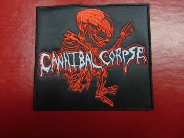 CANNIBAL CORPSE…   Embroidered Patch   (Death Metal)   U.S.A   3522
