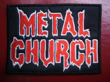 METAL CHURCH… Embroidered Patch  (thrash heavy)    U.S.A   3123