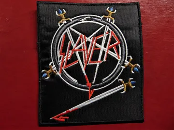 SLAYER…  Embroidered Patch (thrash metal)  U.S.A   466