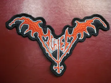 MORTEM…  Embroidered Patch (death black)   Peru   2740