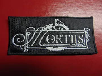 MORTIIS…  Embroidered Patch  (dark gothic)    Norway   2805