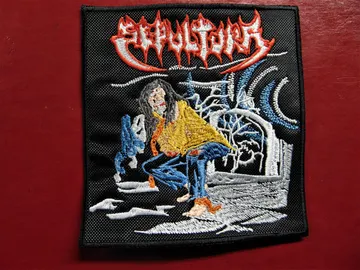 SEPULTURA…   Embroidered Patch   (Death Thrash)   Brazil   835