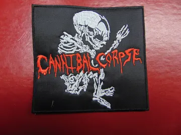 CANNIBAL CORPSE   Embroidered Patch  (death metal)  U.S.A   3565