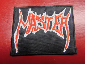 MASTER…  Embroidered Patch  (death metal)   U.S.A   2574