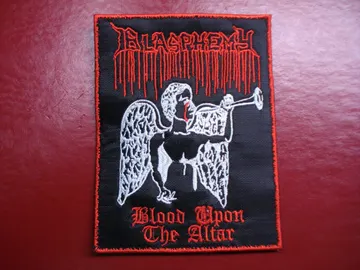 BLASPHEMY…  Embroidered Patch  (black metal)   Canada   3867