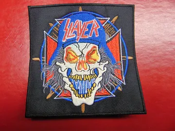 SLAYER…   Embroidered Patch   (Thrash Metal)   U.S.A   2557