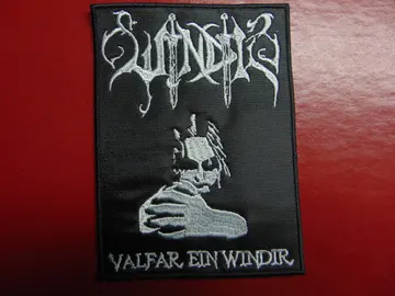 WINDIR…  Embroidered Patch  (viking black)    Norway   2577