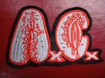 A.C…  Embroidered Patch (grind core)   U.S.A   2253
