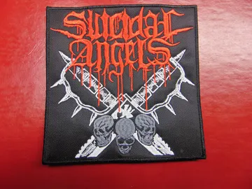 SUICIDAL ANGELS… Embroidered Patch  (death metal)    Greece   2088