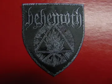 BEHEMOTH…  Embroidered Patch  (black death)    Poland   2774