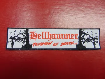 HELLHAMMER  Embroidered Patch  (epic black)  Switzerland   3529