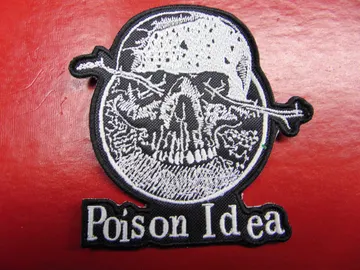 POISON IDEA…  Embroidered Patch (hardcore)    U.S.A   2337