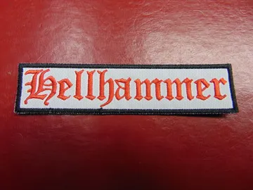HELLHAMMER…   Embroidered Patch   (Epic Black)   Switzerland   3537