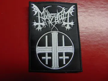 MAYHEM…   Embroidered Patch   (Black Metal)   Norway   1292