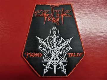 CELTIC FROST…  Embroidered Patch (black death)    Switzerland   4010