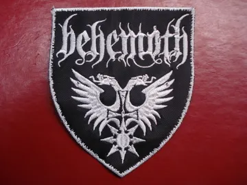 BEHEMOTH   Embroidered Patch  (black death)   Poland   815