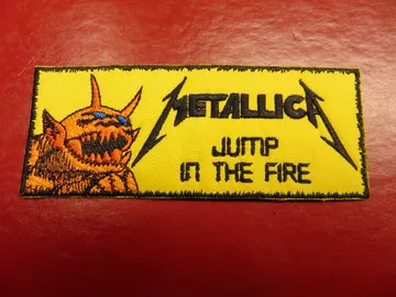 METALLICA…  Embroidered Patch  (thrash metal)   U.S.A   3528