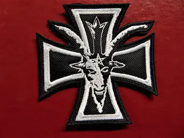SATANIC BLACK METAL…   Embroidered Patch   2480