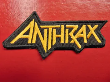 ANTHRAX  Embroidered Patch  (thrash metal)  U.S.A   1811