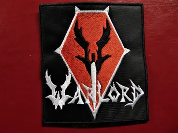 WARLORD…  Embroidered Patch  (death thrash)   U.S.A   1323