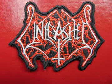 UNLEASHED  Embroidered Patch  (death thrash)   Sweden   334